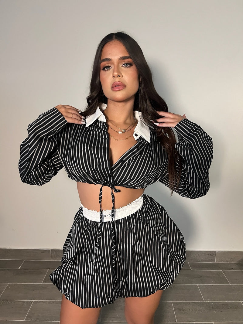 ANTOINETTE SET (BLACK)