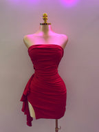 MEGAN DRESS (RED)