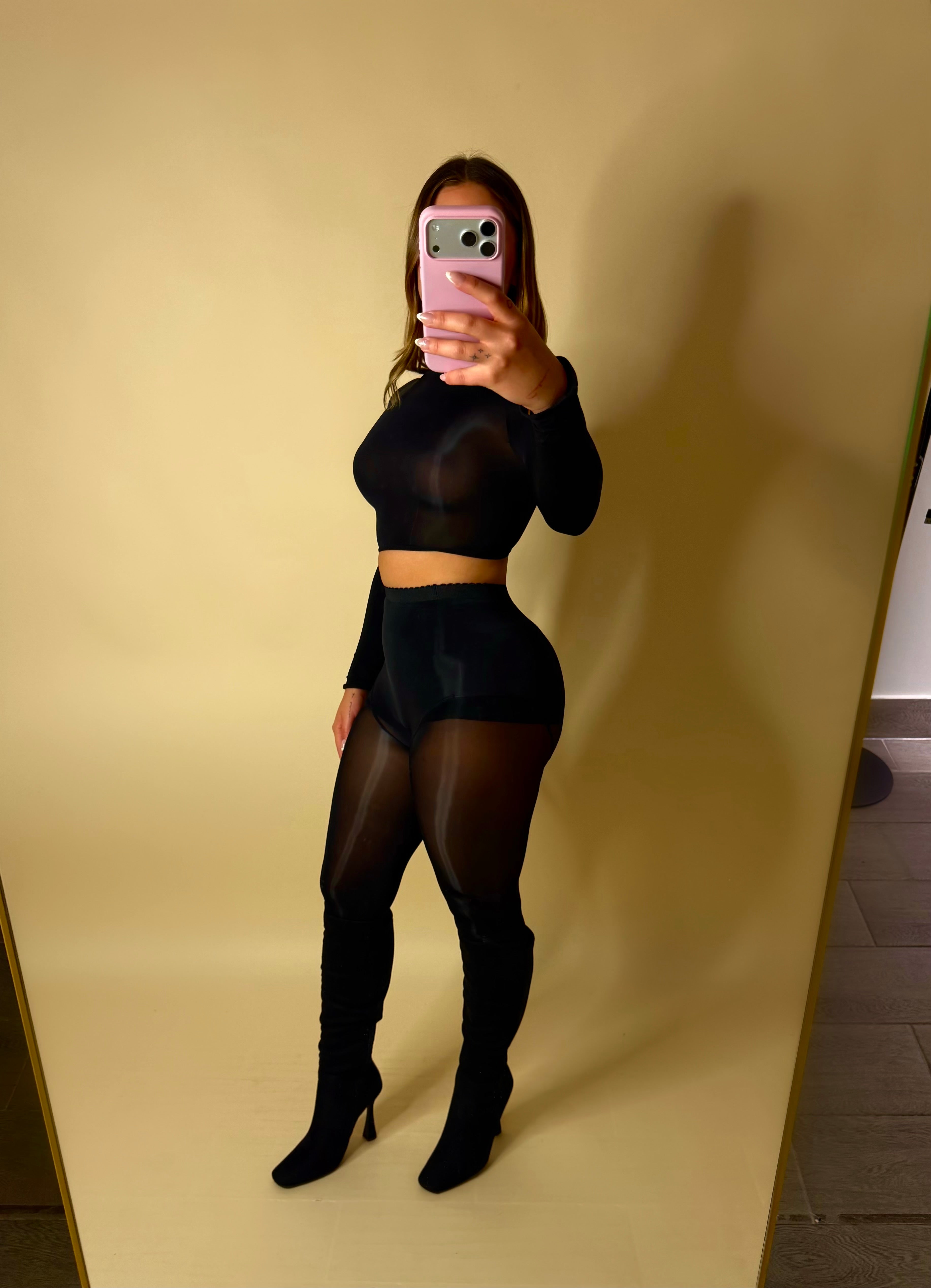 SHINE SHEER MESH SET