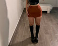 AUTUMN MINI SKIRT
