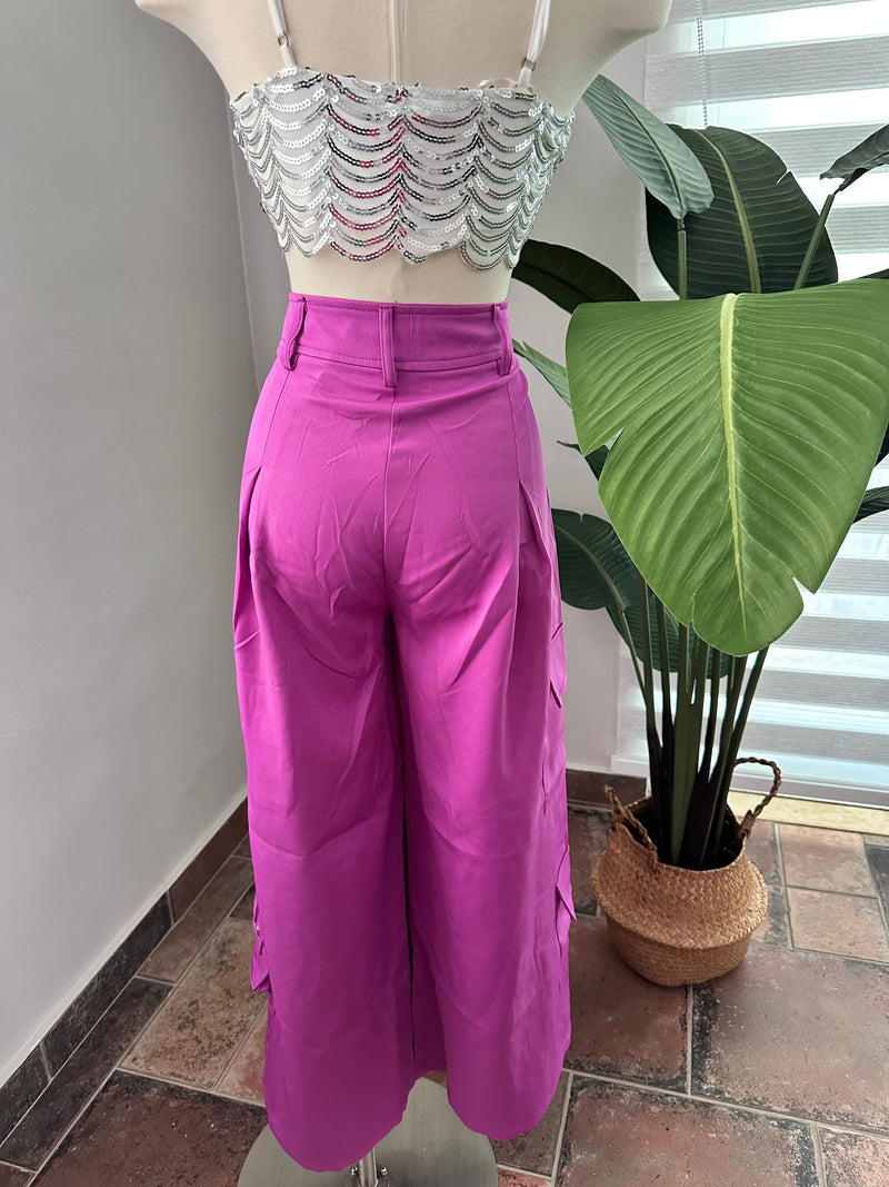 DESIREE CARGO (MAGENTA)
