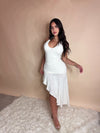 PAULETTE DRESS (IVORY)