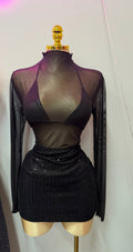 MESH SHEER TOP