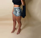 ALESSIA SKIRT (SILVER)