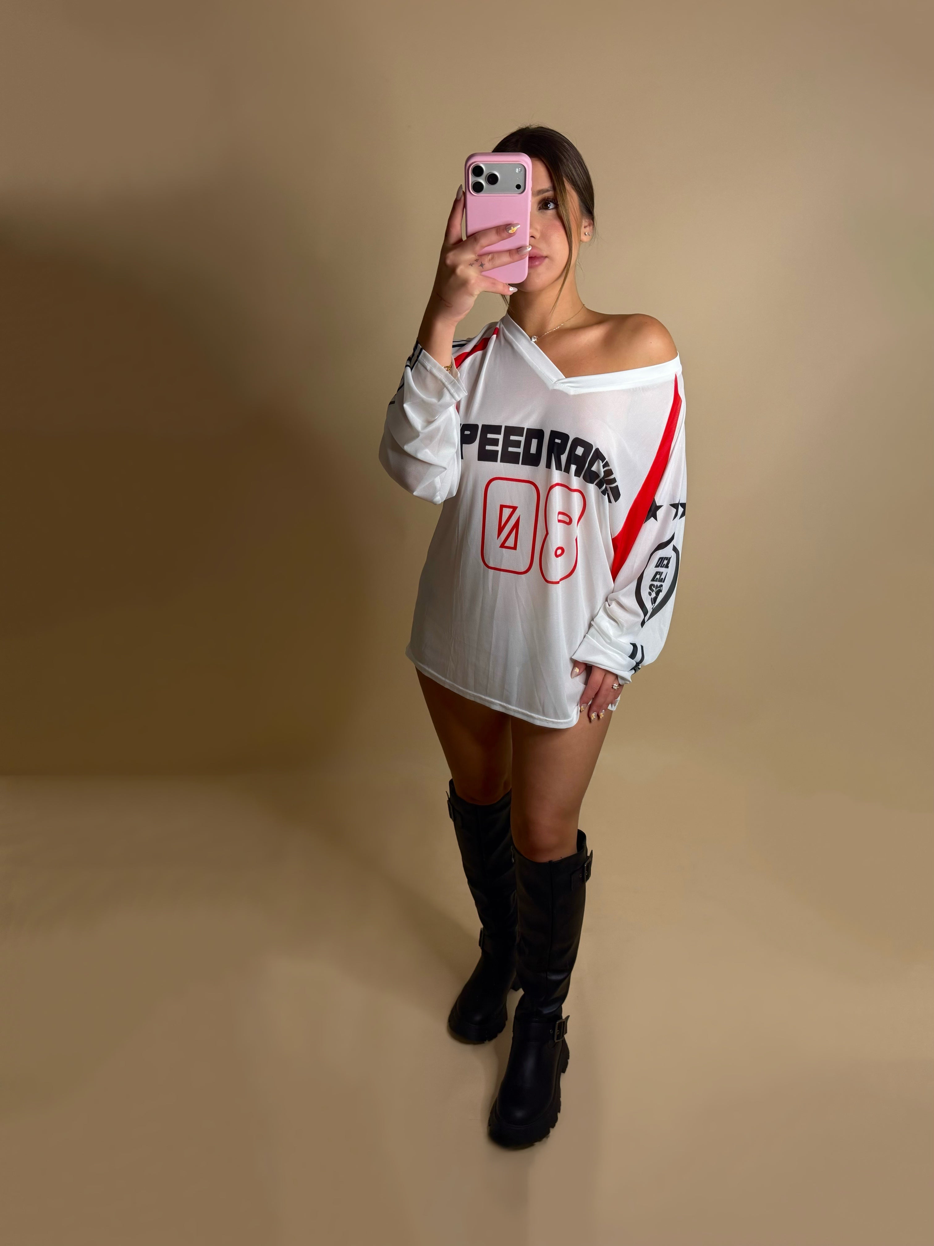 SPEED RACER JERSEY (WHITE)
