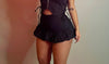 BUBBLE SKORT (BLACK)