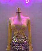 ROMA CROP TOP (YELLOW)