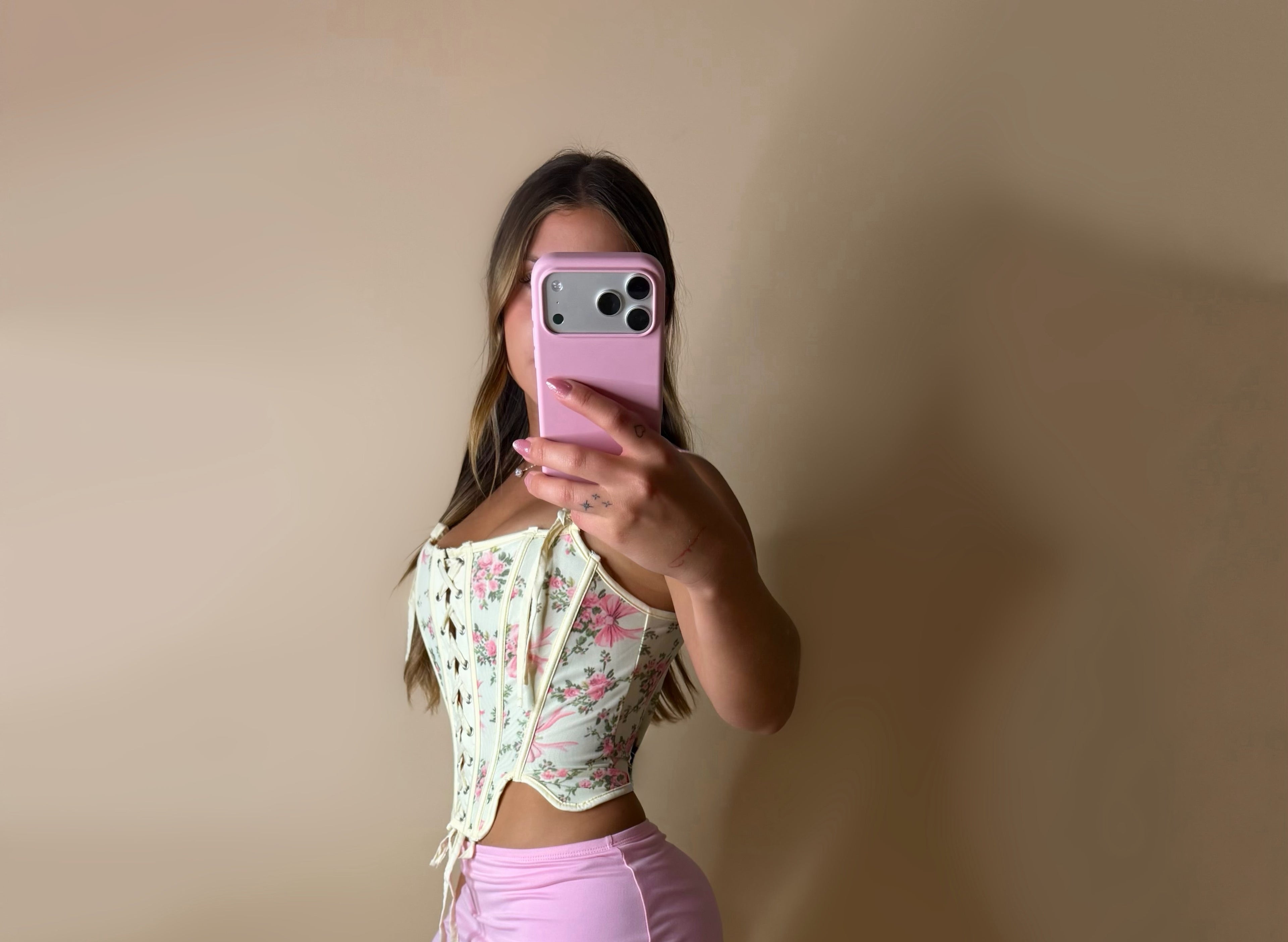 MAGIC GARDEN CORSET (YELLOW)