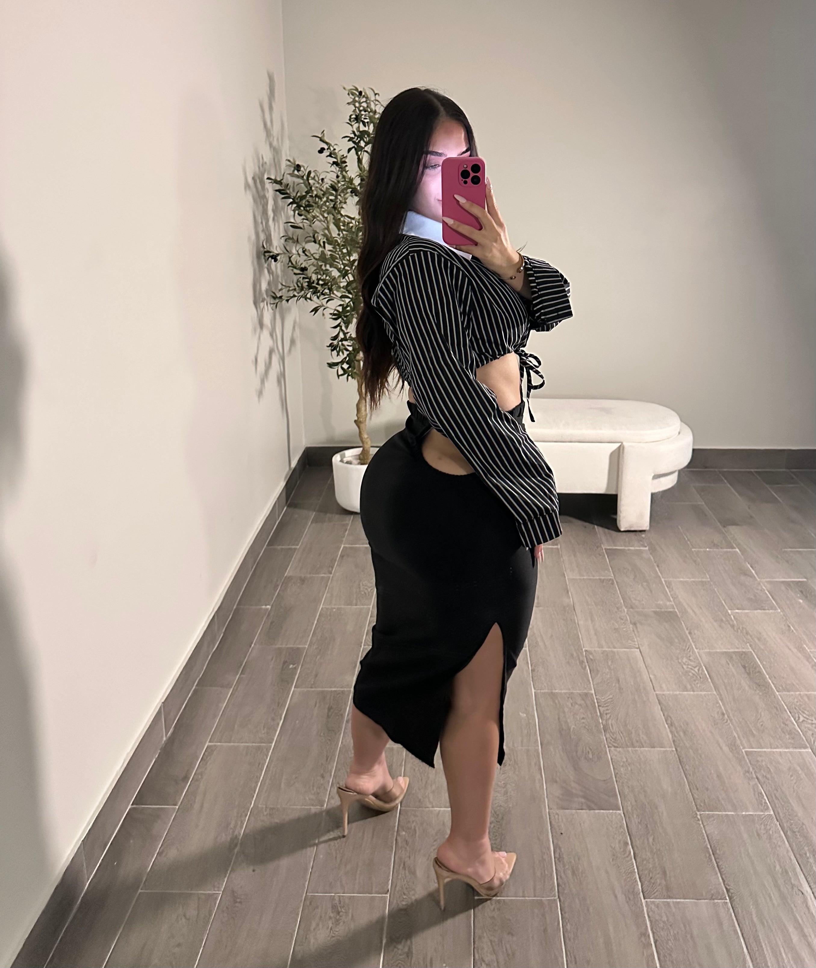OLIVIA SKIRT (BLACK)