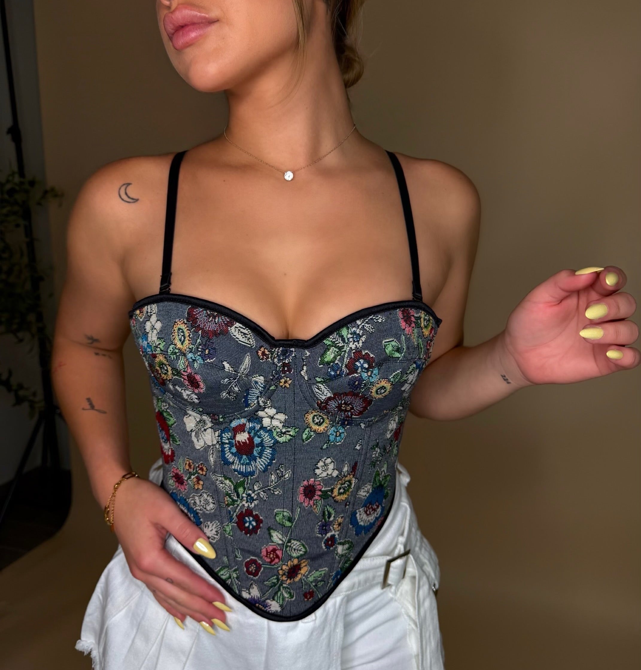 DELILAH CORSET (BLACK)