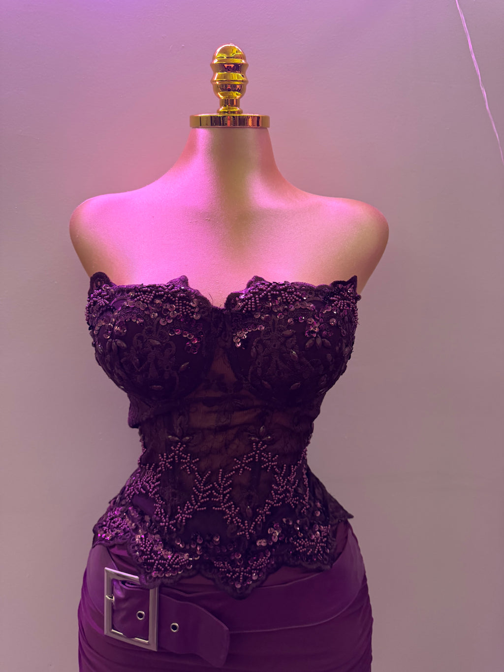 MOLLY CORSET (PLUM)