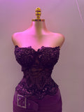 MOLLY CORSET (PLUM)