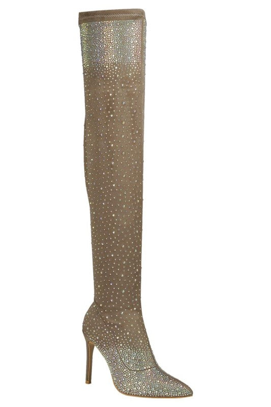 GLAM BOOT (TAUPE)
