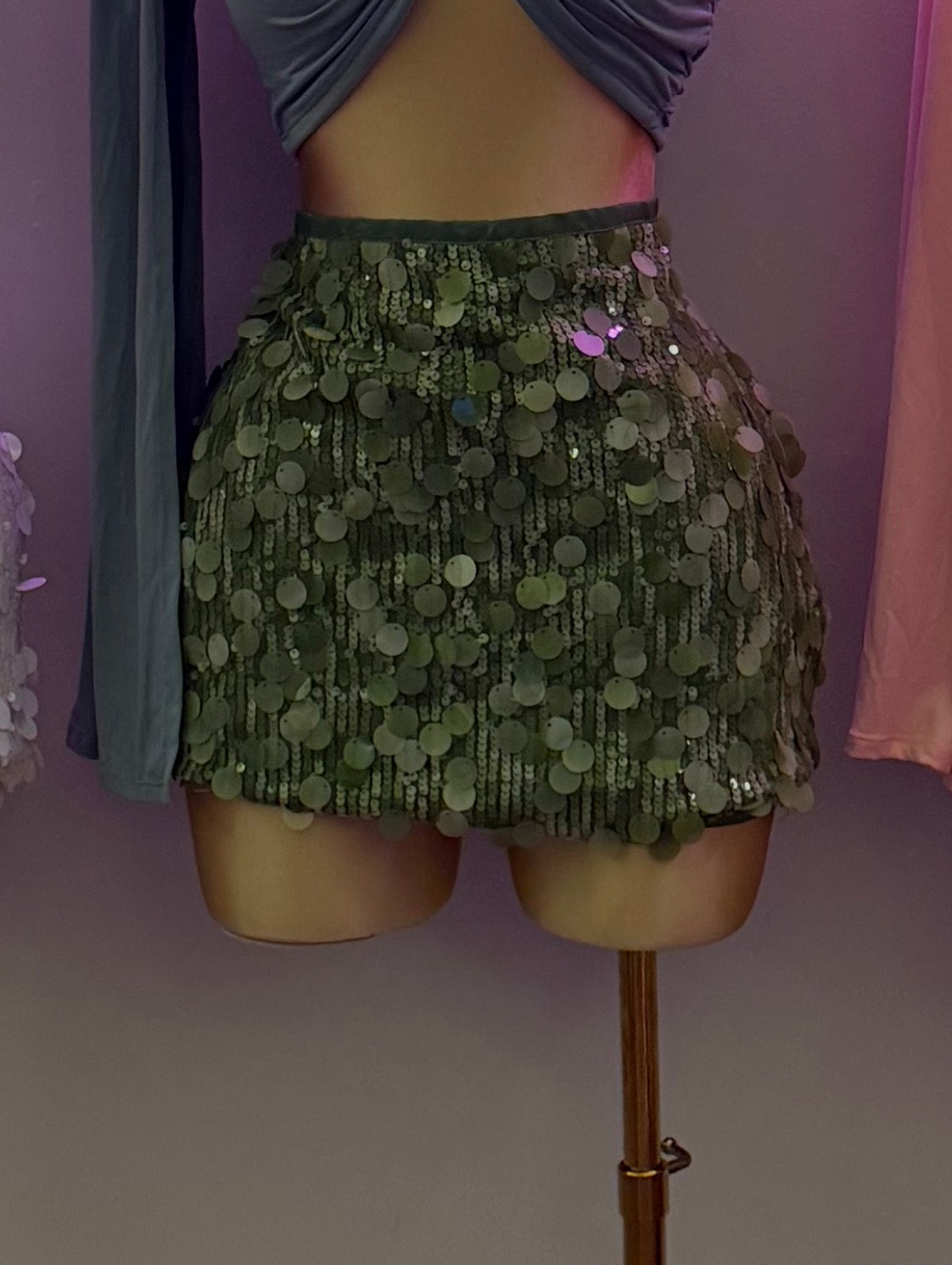 ALESSIA SKIRT (GREEN)