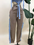 FRINGE CARGO PANT