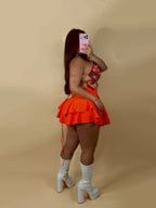 MIA SKORT (ORANGE)
