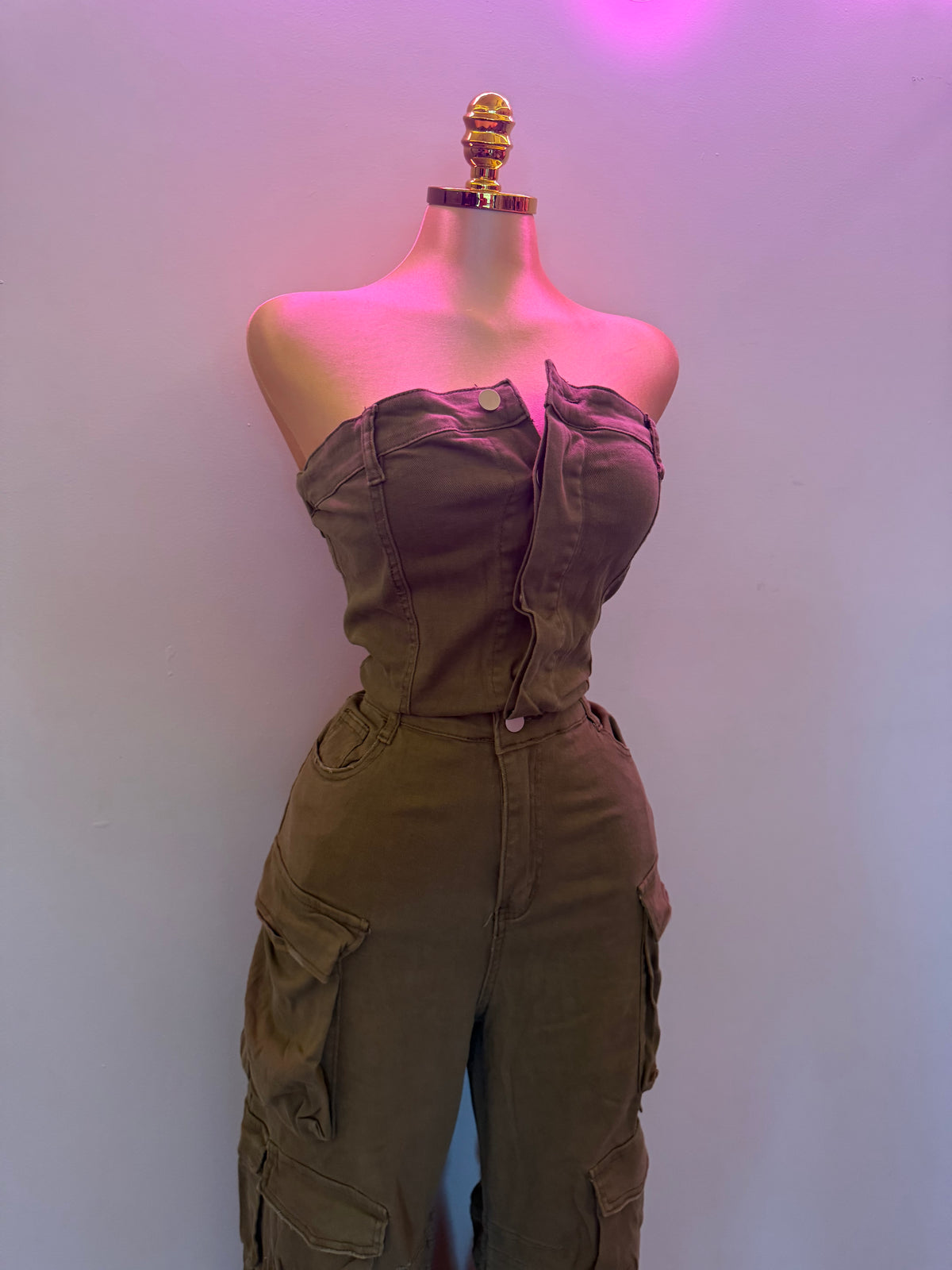 CIARA CARGO JUMPSUIT