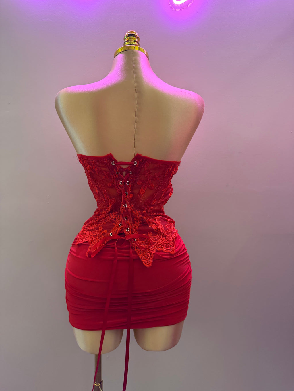 MOLLY CORSET (RED)