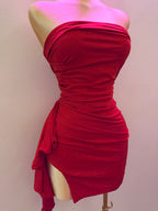 MEGAN DRESS (RED)