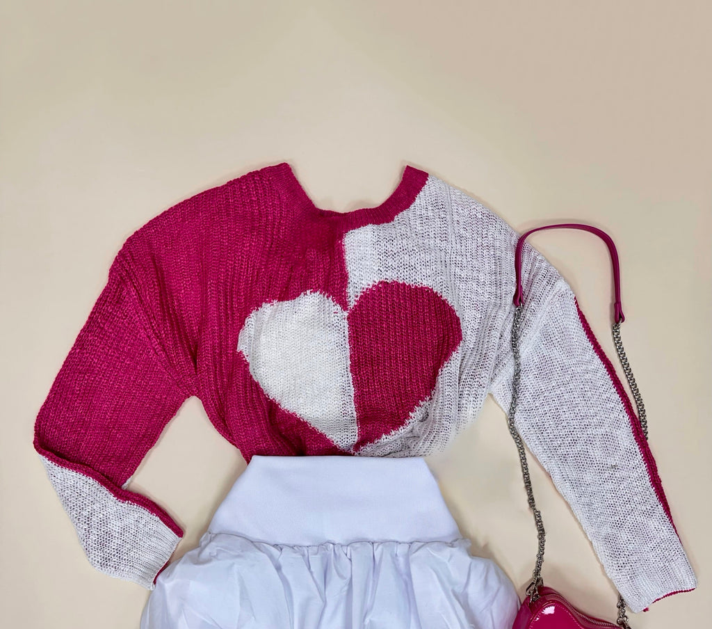 HEART SWEATER