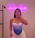 ARABELLA CORSET (MULTI/BLUE)