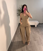 HAZEL JUMPSUIT (Camel)