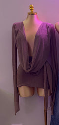 LUCIENNE DRESS (TAUPE)