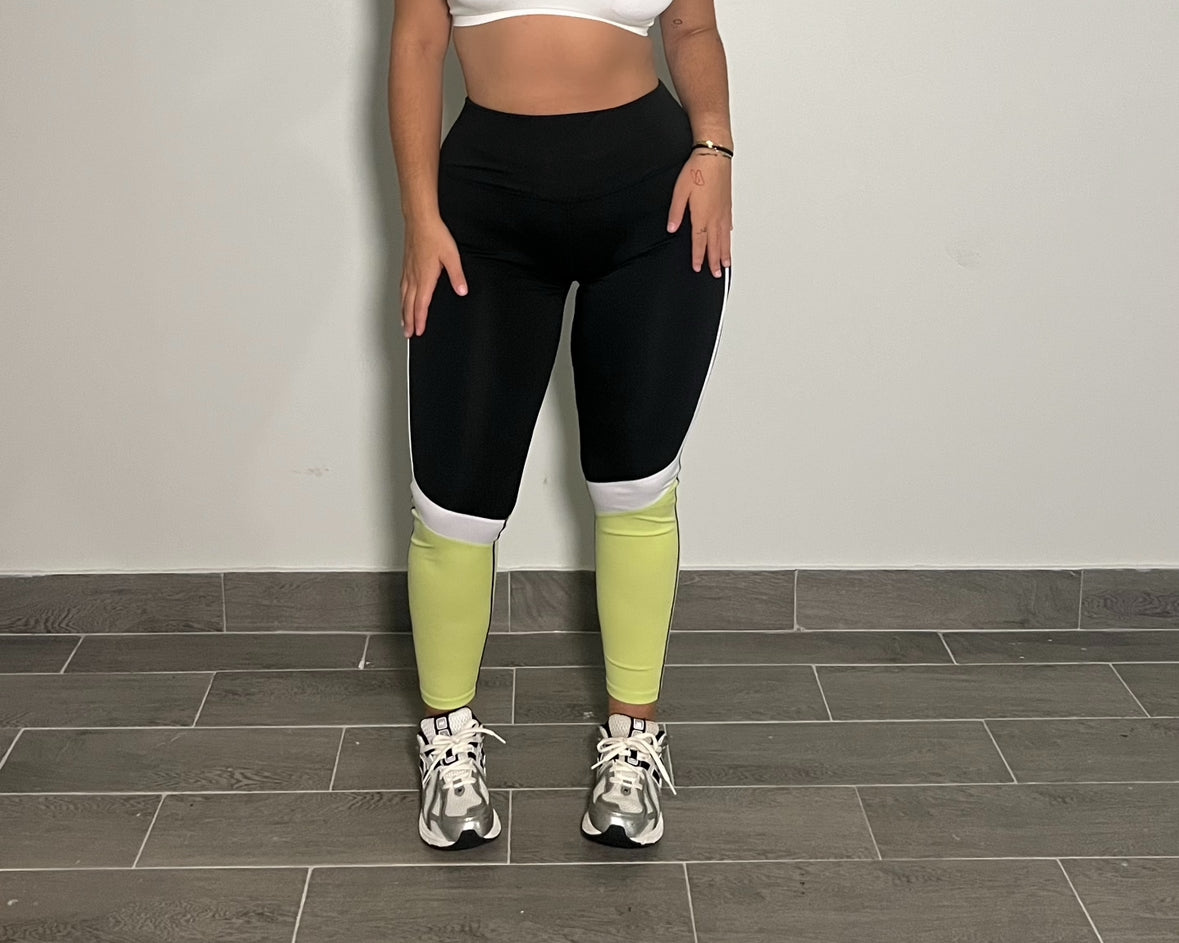 NEON LINES GYM PANT