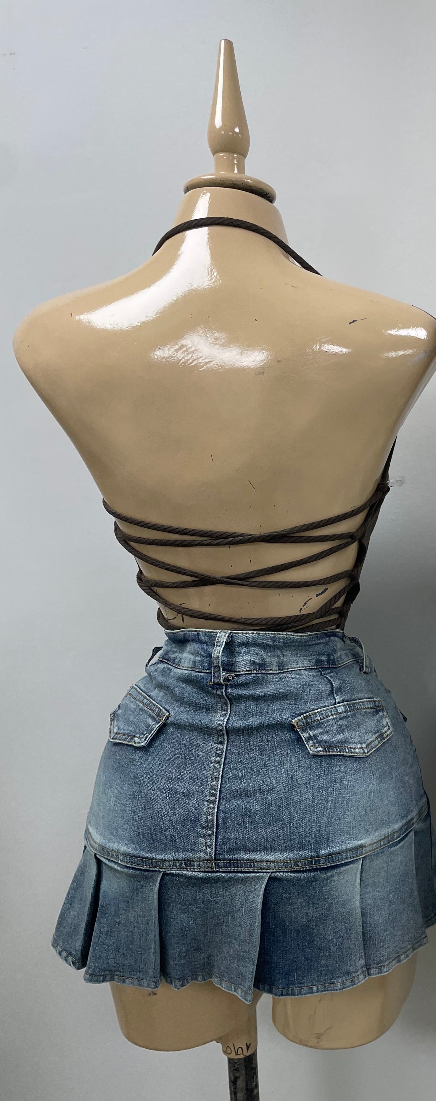 RIBBED BODYSUIT (GREEN)