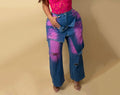 PAINTED BAGGY JEANS