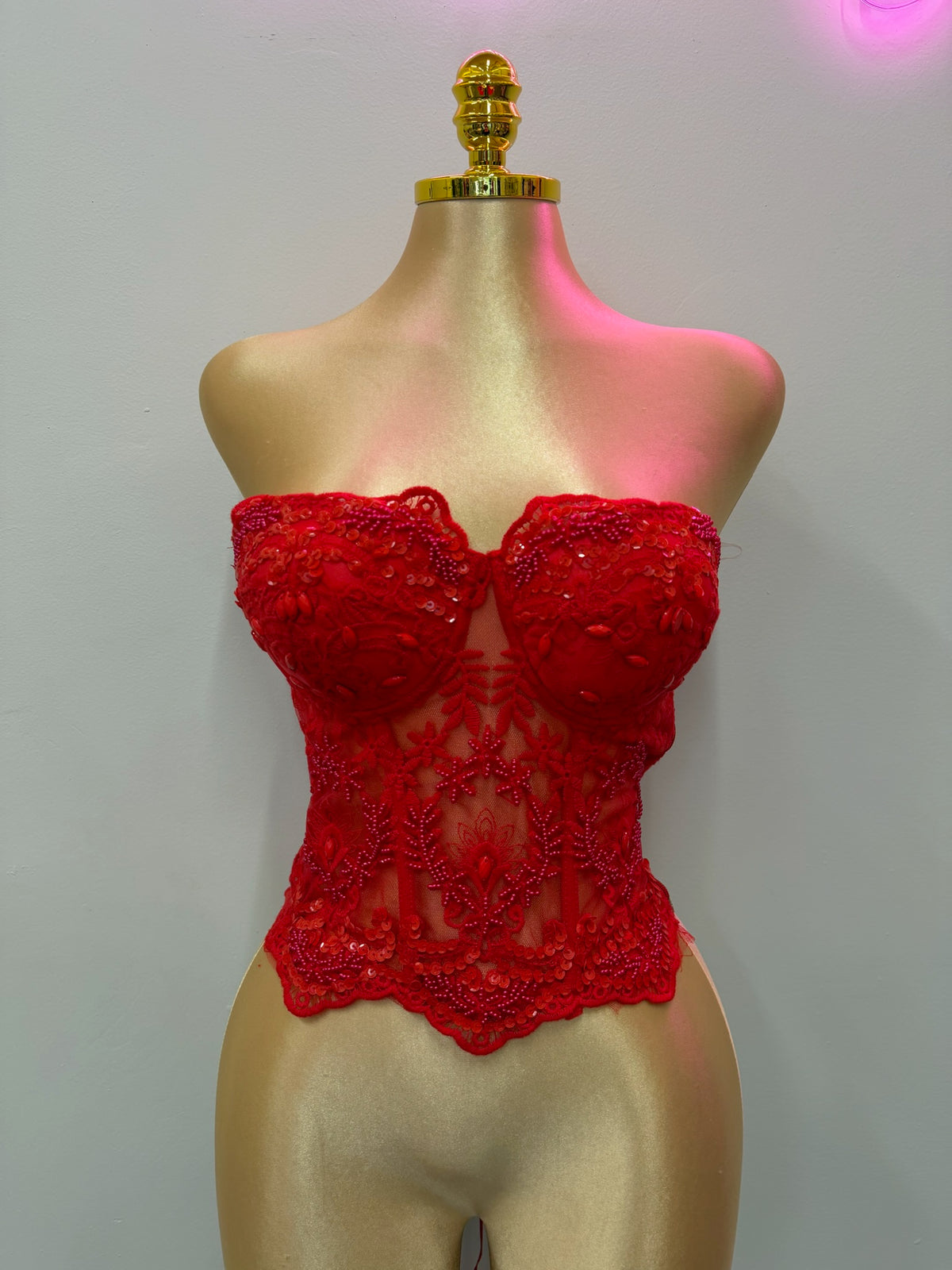 MOLLY CORSET (RED)