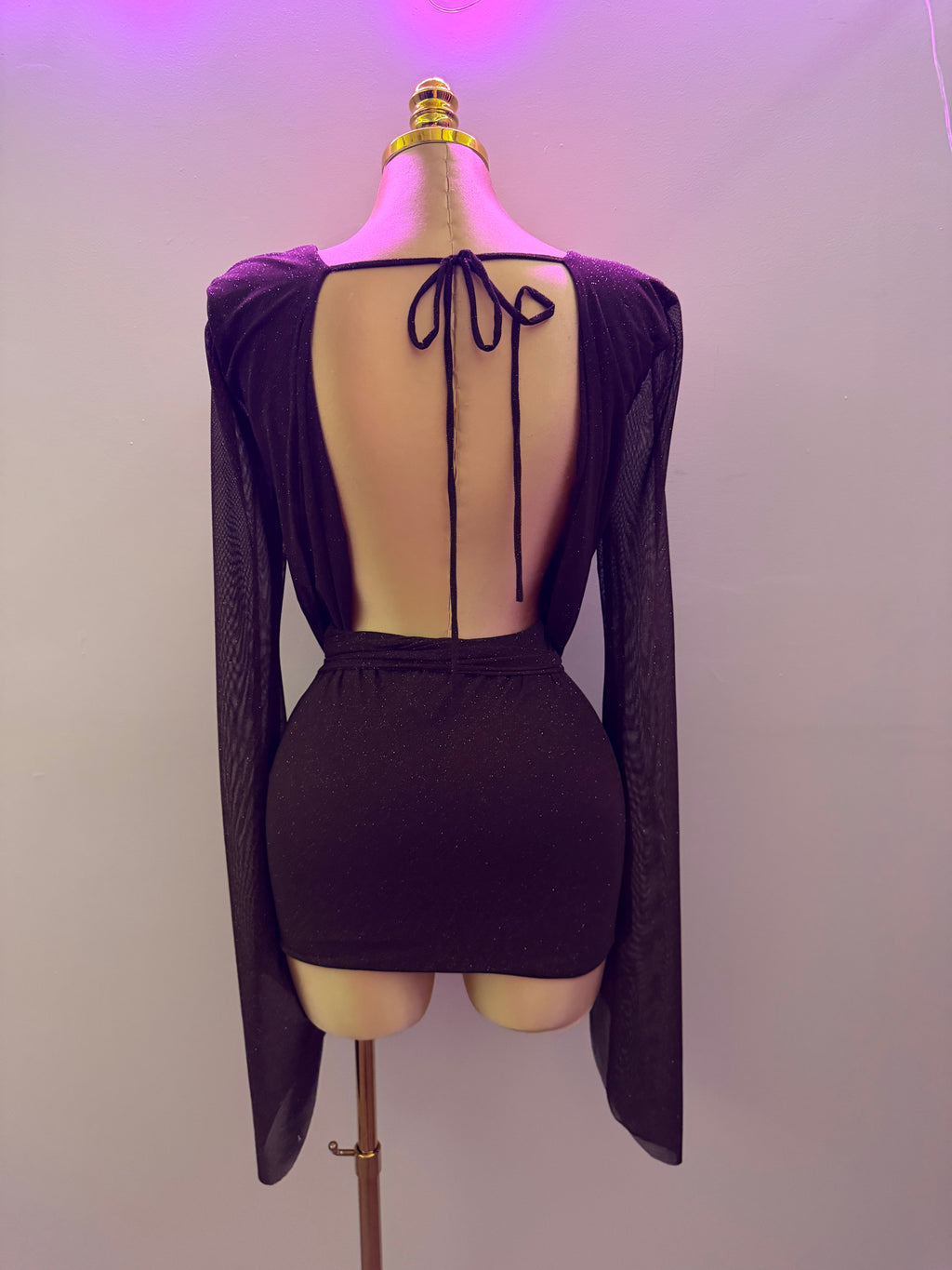 LUCIENNE DRESS (BROWN)