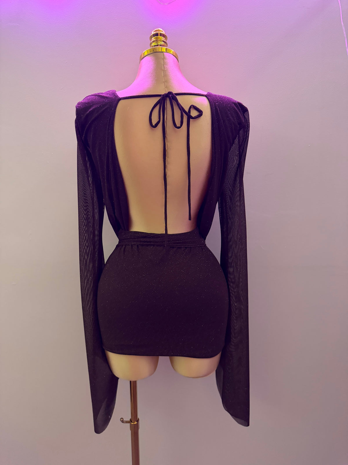 LUCIENNE DRESS (BROWN)