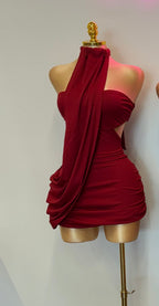 DARCY DRESS (RED)