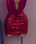 ALESSIA SKIRT (RED)