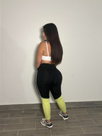 NEON LINES GYM PANT