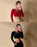 PEARL CROP TOP