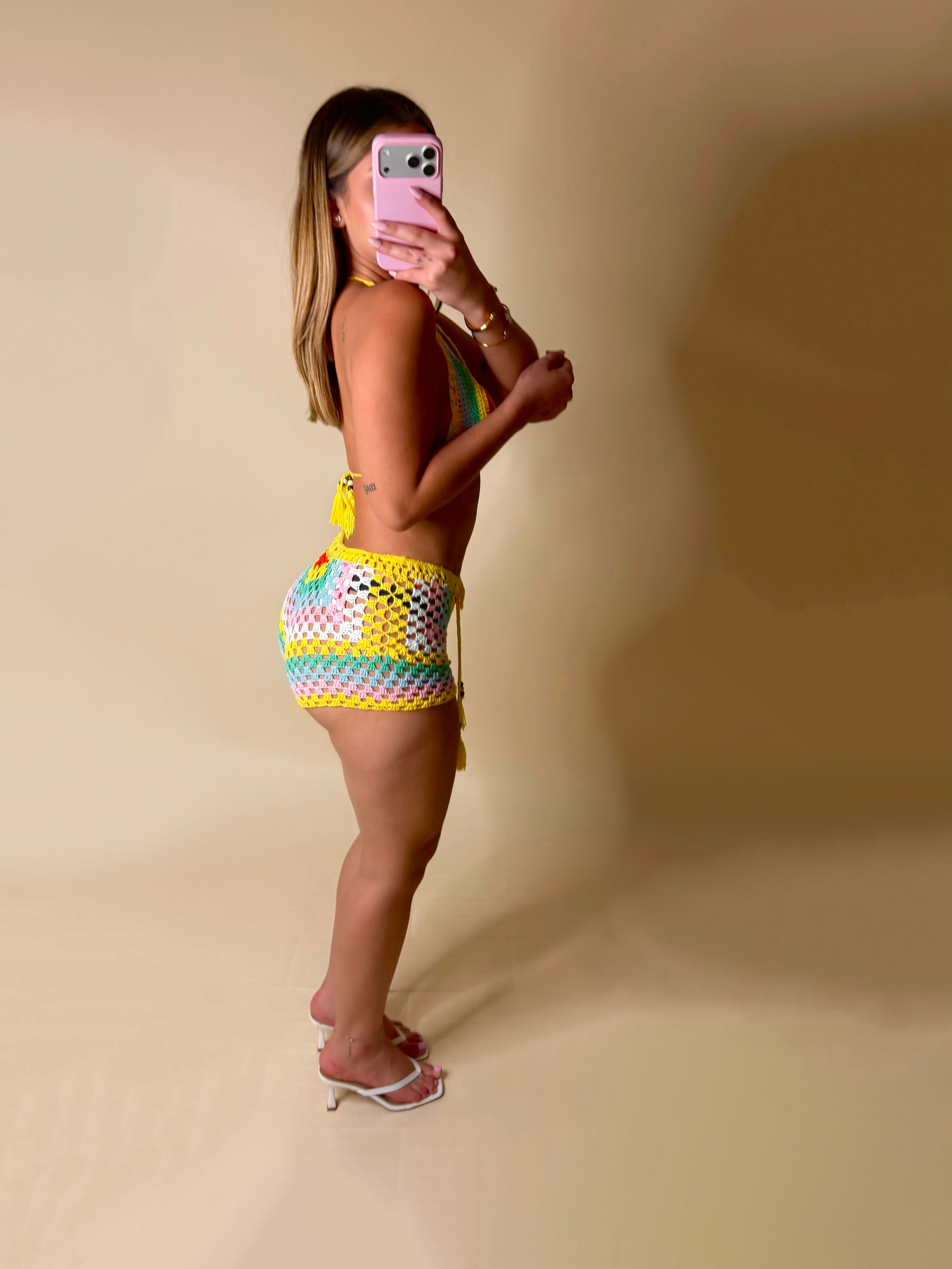 KNITTED SUNNY SET