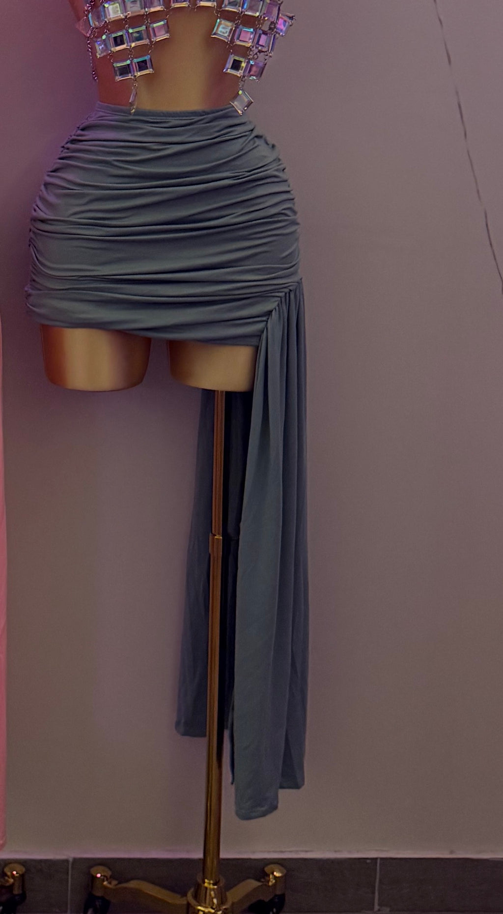 AGATHA SKIRT  (GREEN)