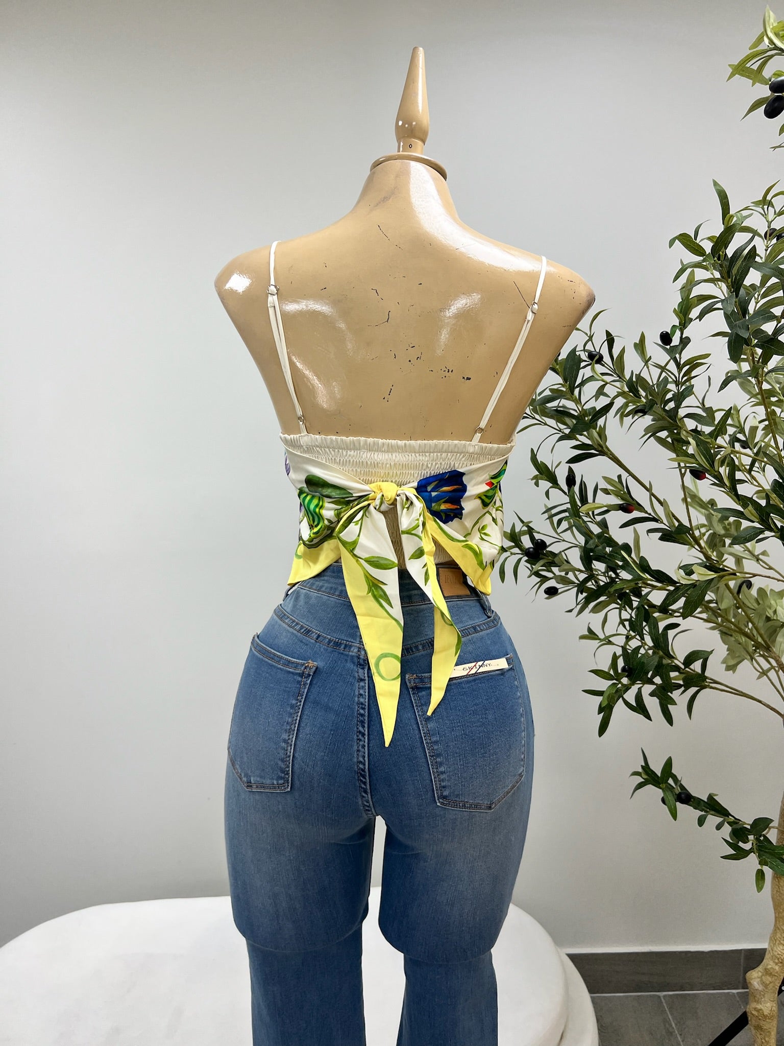 CALIA SCARF TOP