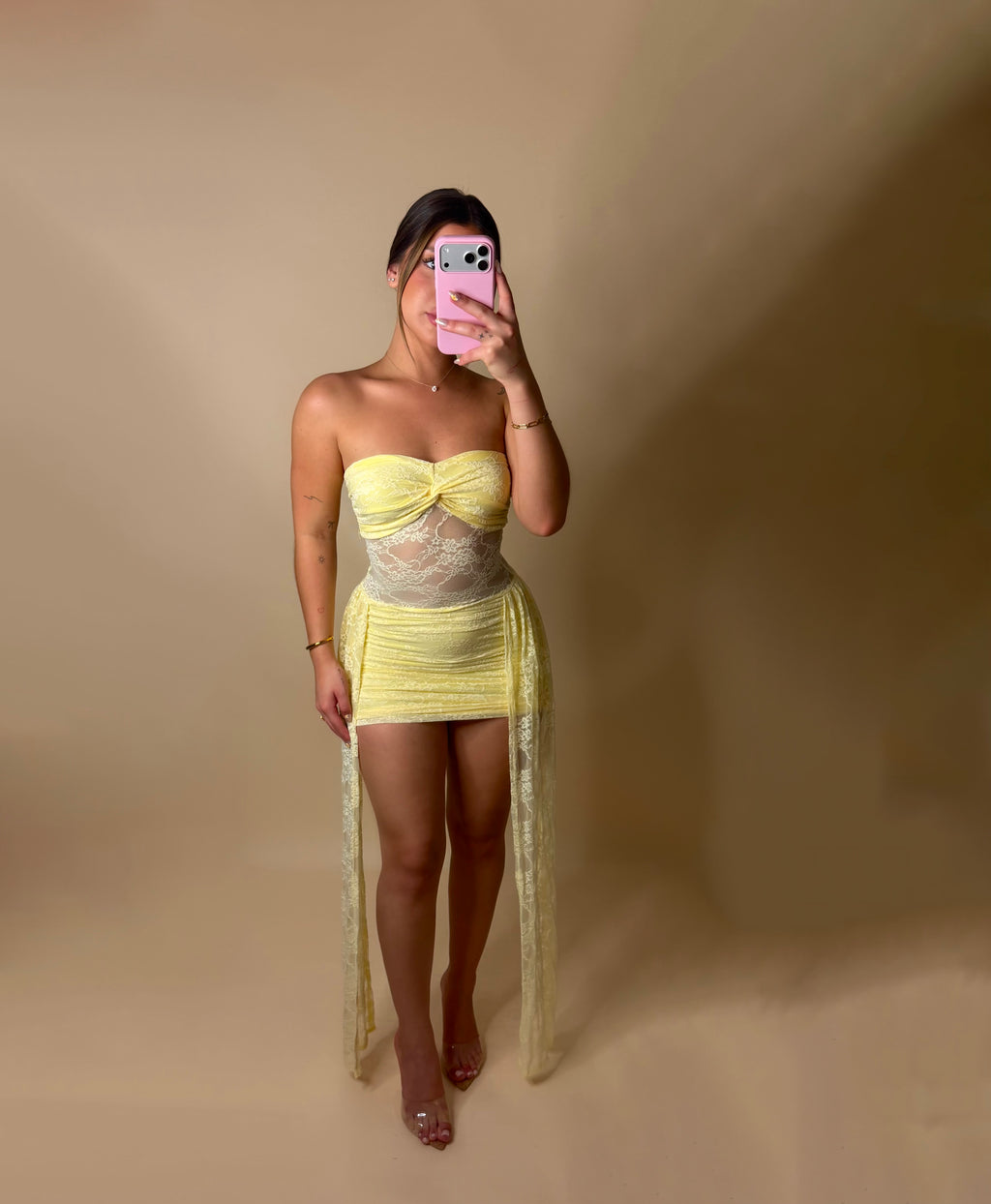 XENA DRESS (YELLOW)