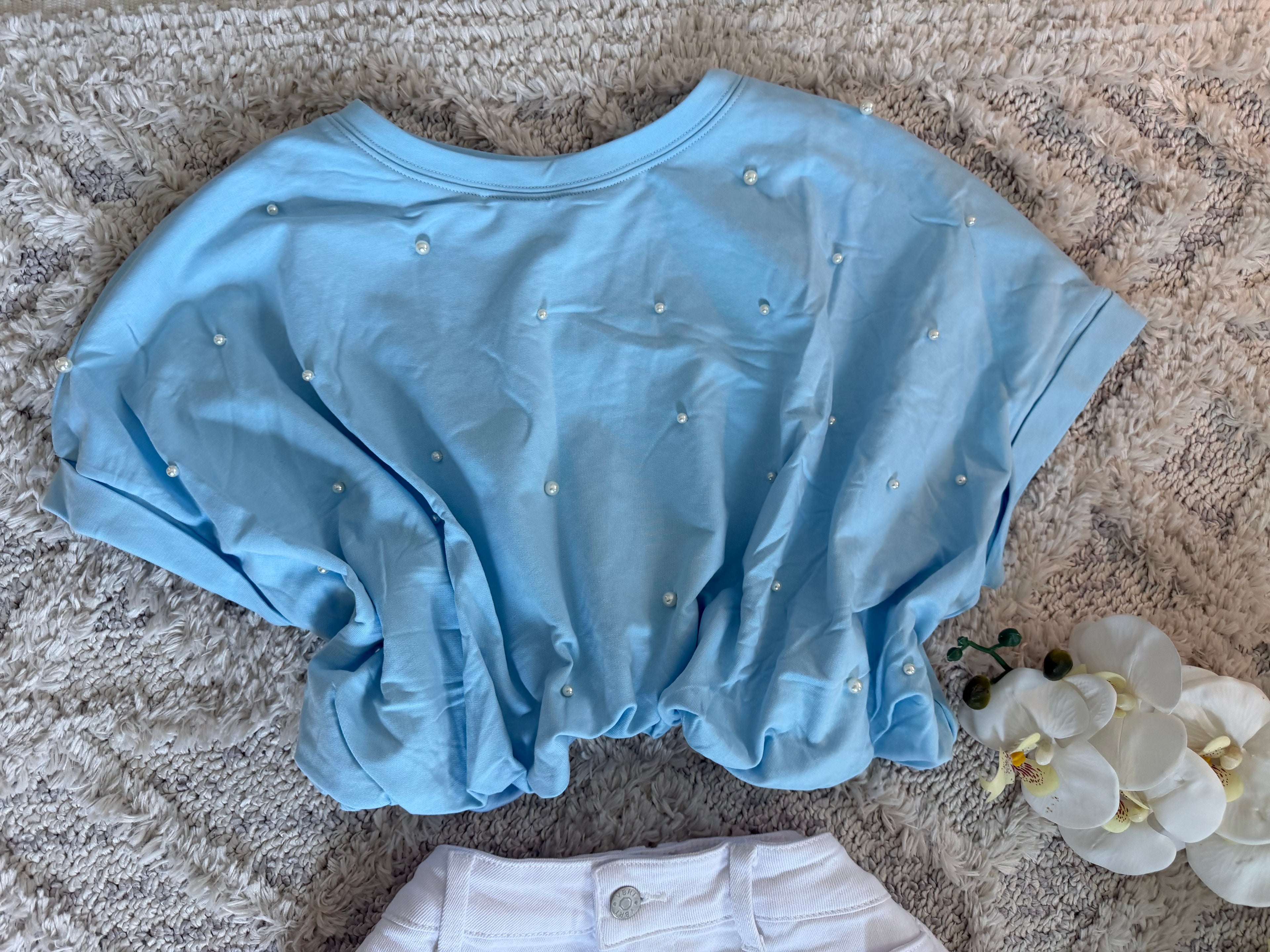 BUBBLE PEARL TOP