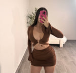 ROMA SET (BROWN)