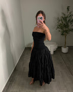 SANTORINI DRESS (BLACK)