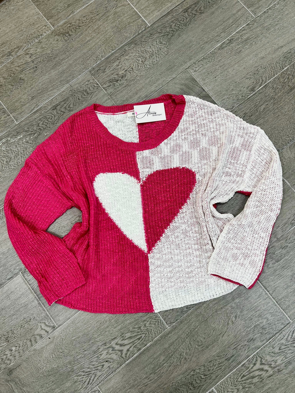 HEART SWEATER