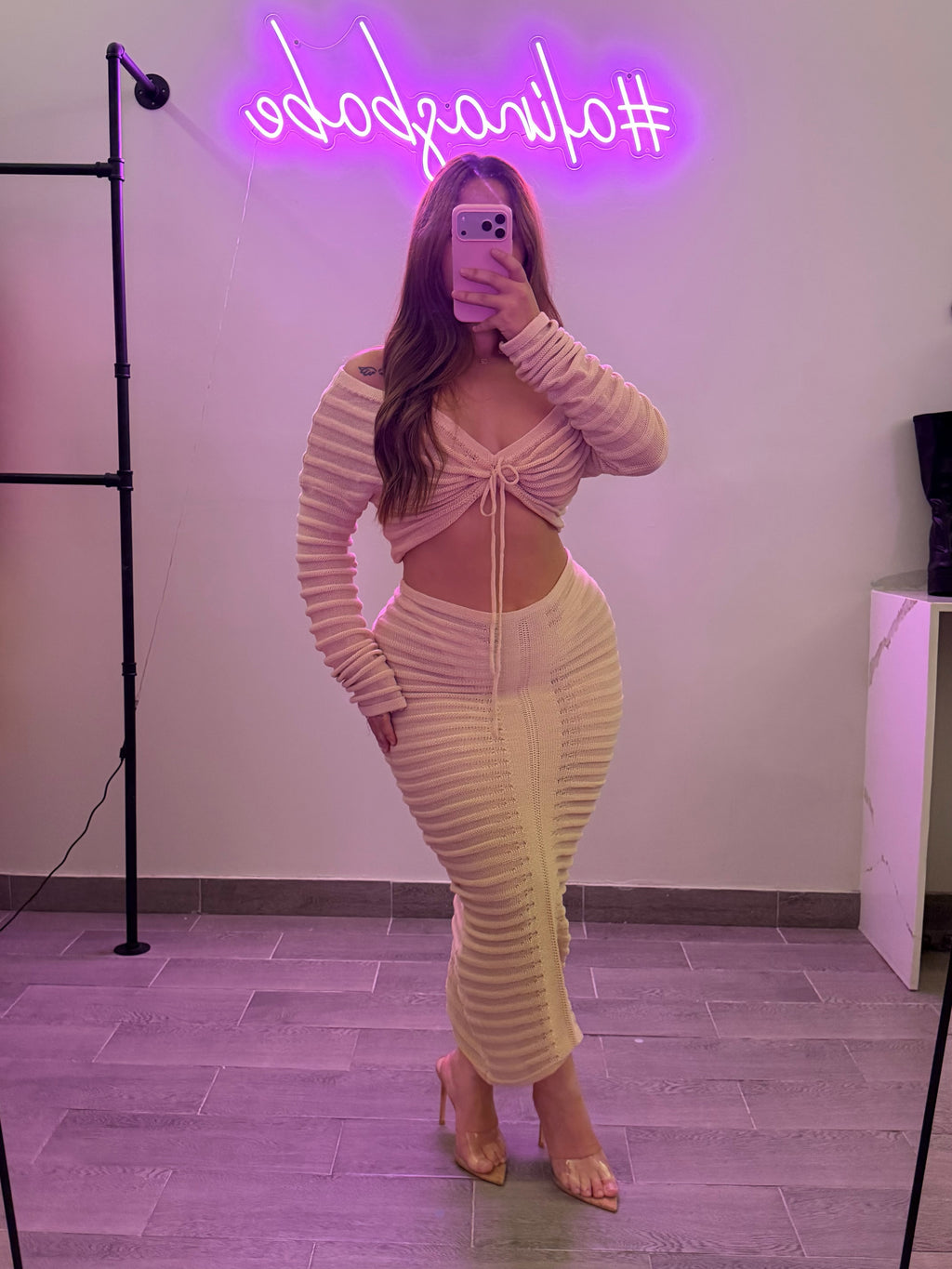 VALENTINA SET (KHAKI)