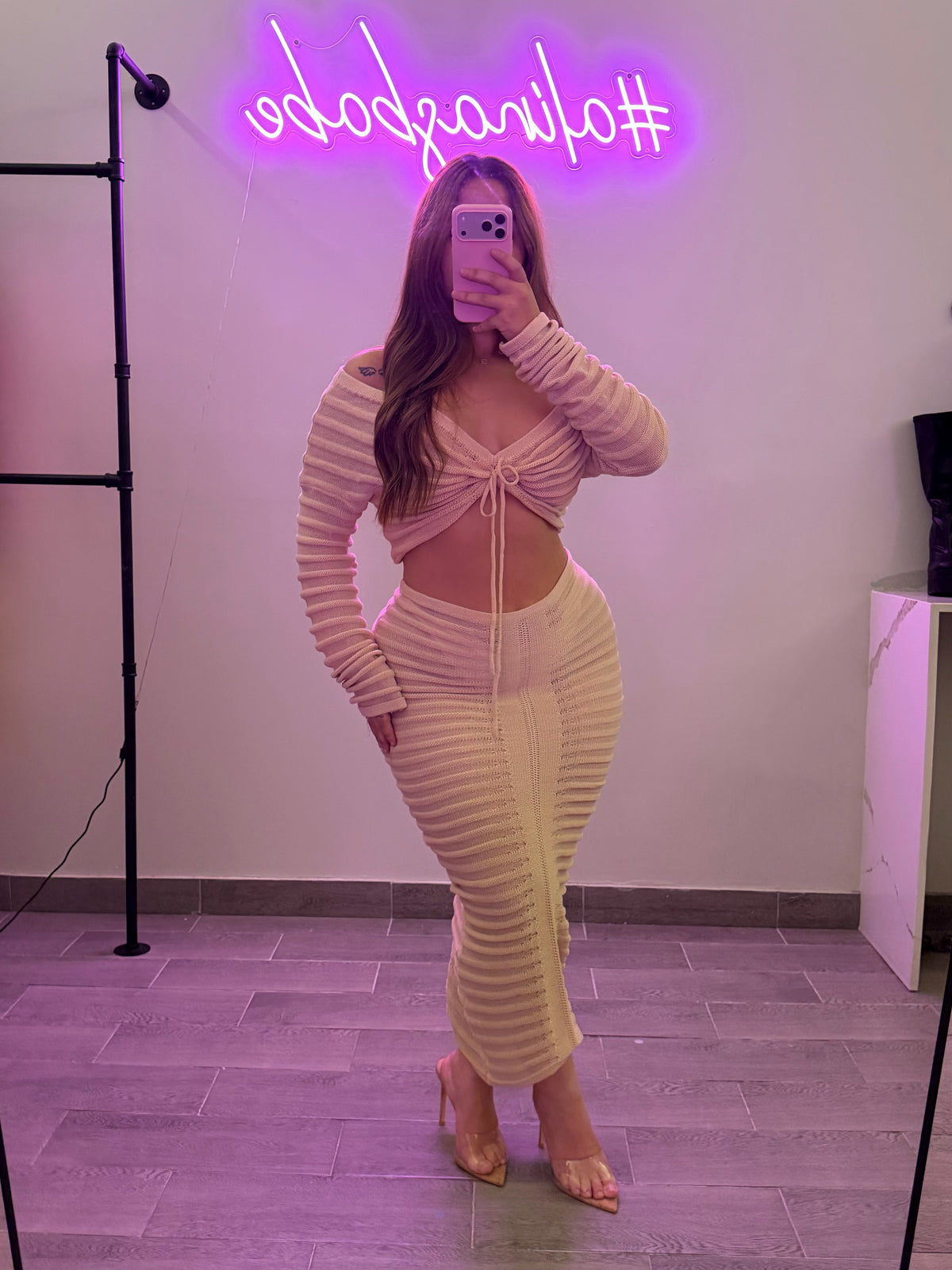 VALENTINA SET (KHAKI)