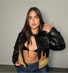 FLAME LEATHER JACKET