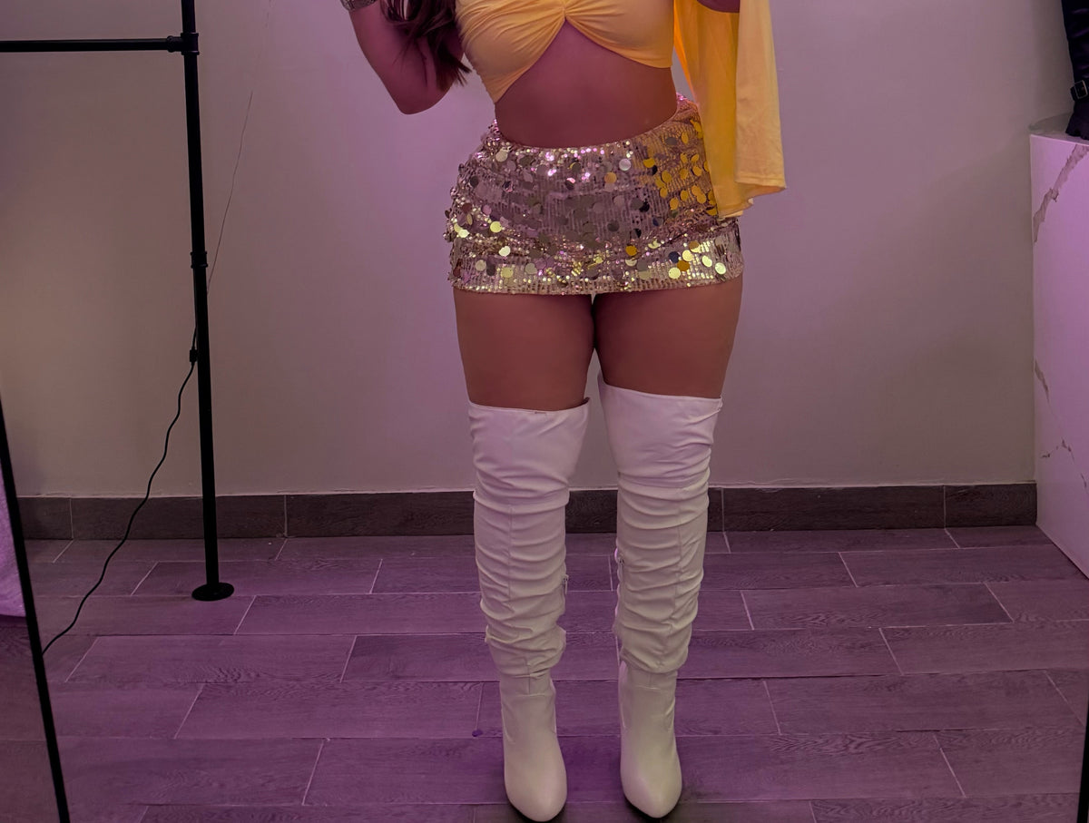 ALESSIA SKIRT (GOLD)