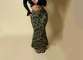 CAMO MAXI SKIRT